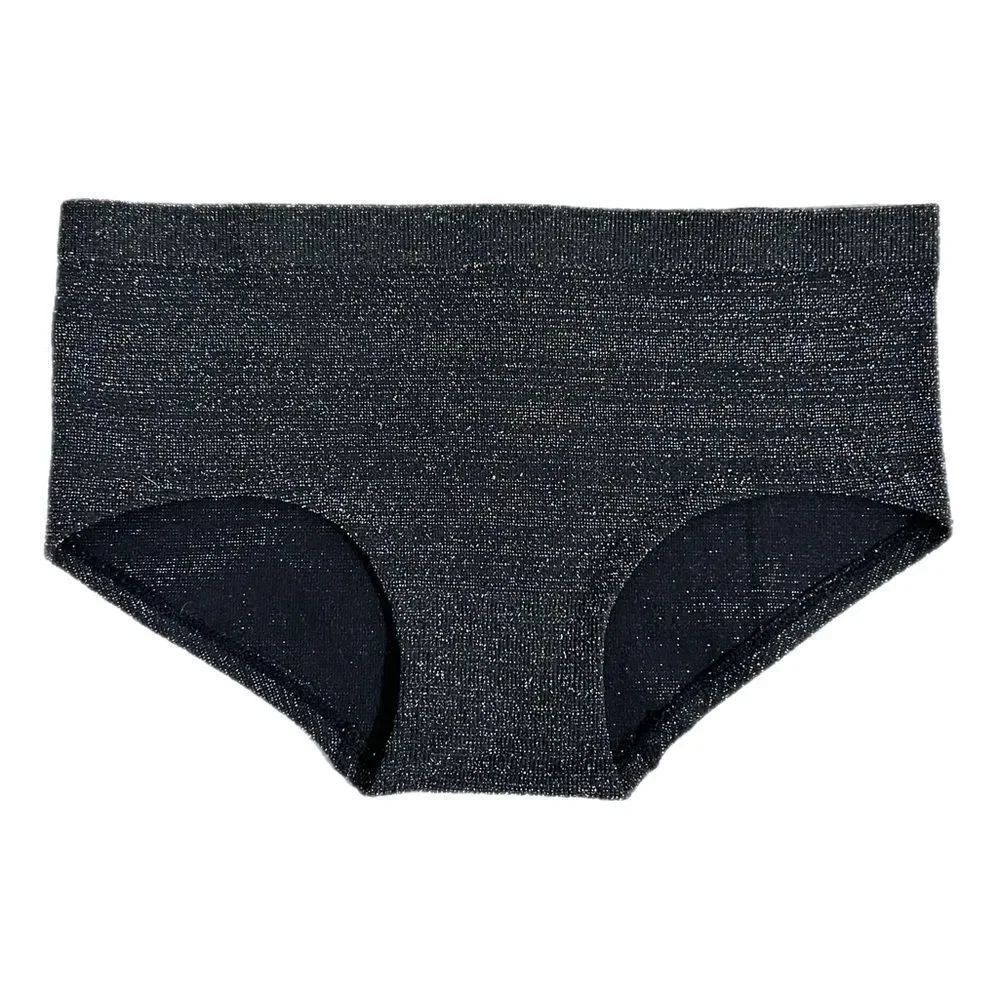 Victorias Secret Discontinued Perfect Hiphugger Hipster Thick Metallic Panty S